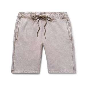 Shorts cargo décontractés pour hommes, personnalisés, unis, délavés à la pierre, effet vintage, délavés soleil, délavés à l'acide, style streetwear, effet vieilli - Product Image 1