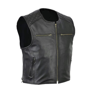 Chaleco de Fibra de Bambú sin Mangas para Hombre, Talla Grande, a la Moda, para Motocicleta, Transpirable, Informal - Product Image 3