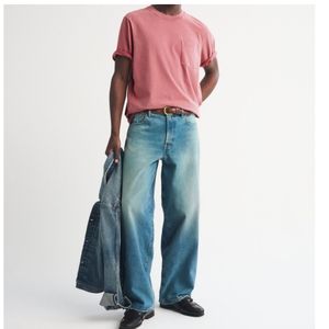 Men Washed Pocket T Shirt Cotton Vintage Loose Fit Crew Neck Short Sleeve Casual Streetwear Tee Custom OEM ODM Wholesale - Product Image 3