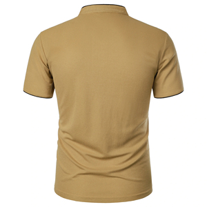 เสื้อยืดพิมพ์ลายผ้าฝ้ายถัก 100% แบรนด์ส่วนตัวสำหรับผู้ชาย พร้อมราคาโรงงาน OEM สำหรับการขายแบบ B2B - Product Image 6