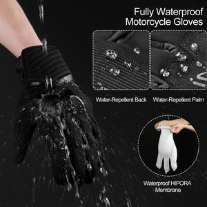 Gants de moto sur mesure en mesh respirant, antidérapants, résistants à l'usure, protection intégrale des doigts, équipement de course pour hommes - Product Image 6