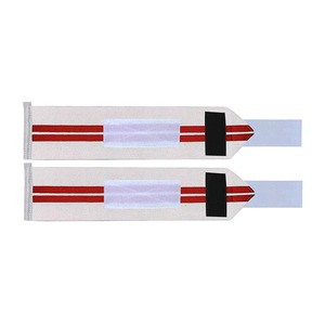 Bandes de poignet pour musculation et haltérophilie, antidérapantes, avec fermeture auto-agrippante, ajustables, en polyester élastique doux et respirant - Product Image 6