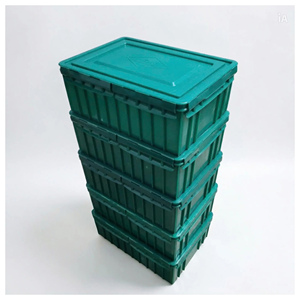 OEM Custom PP Plastic Storage <b>Crate</b> <b>Stackable</b> Inventory Storage Box - Product Image 1