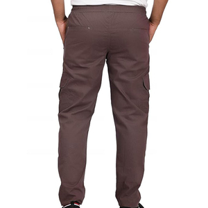 Pantalon décontracté d'été pour homme, léger, respirant, séchage rapide, avec cordon de serrage, coupe droite - Product Image 4