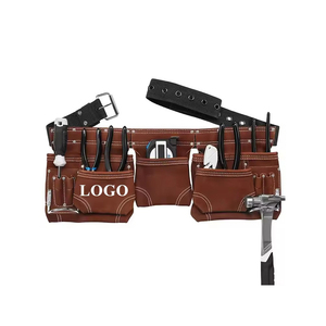 Professional Best Quality <b>Tool</b> Bag With Belt for Sale Premium Quality Men's PU <b>Leather</b> <b>Tool</b> Kit Belts - Product Image 6