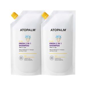 Neopharm Sconto Atopalm Kids Shampoo Fresco 2-in-1 250ml 2 Set di Ricarica per la Cura e lo Styling dei Capelli dei Bambini - Product Image 1
