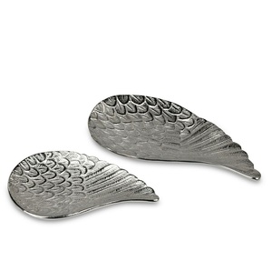 Luxury golden swan <b>couple</b> jewellery tray decorative metal bird bowl set elegant tabletop organizer for <b>rings</b> earrings bracelets - Product Image 3