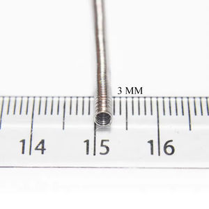 Fil de bullion et guipure de 1 mm de haute qualité, teint et brodé, pour la fabrication de bijoux et les badges brodés à la main - Product Image 5