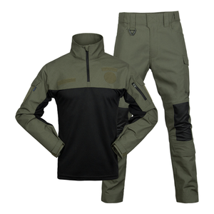 Uniforme de Camuflaje Profesional, Camisa de Camuflaje Transpirable y Ropa Táctica para Hombre y Mujer, Personalizada, de Poliéster y Algodón, para Exteriores - Product Image 3