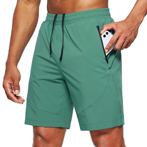 Shorts de sport en coton et polyester de haute qualité pour hommes, logo personnalisé, streetwear, décontracté, entraînement, shorts pour hommes - Product Image 2