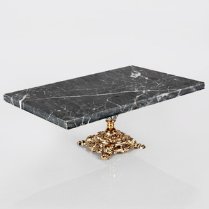 Plateaux de service écologiques pour mariage et Ramadan, qualité supérieure, aluminium doré, décoratifs, modernes, faits à la main - Product Image 6