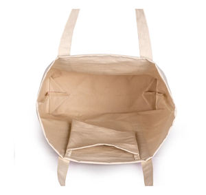Bolsa de Tela de Algodón de Primera Calidad Personalizada al por Mayor, Bolsa de Compras Reutilizable OEM - Product Image 3