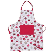 TEXOCRAFT TEXO101 Aanpasbare Herbruikbare Dames Schort van Groen Linnen Katoen, Ecologisch, voor Keuken en Bediening, Gepersonaliseerd Logo