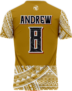 Camiseta Deportiva con Estampado Completo, Camiseta de Secado Rápido, Camiseta Personalizada por Sublimación, Camiseta de Fútbol Americano con los 32 Equipos - Product Image 6
