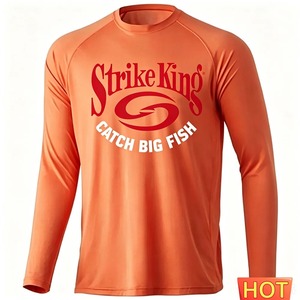 Custom Unisex Fishing <b>Shirt</b> Long Sleeve <b>Moisture</b> <b>Wicking</b> Quick Dry Lightweight Performance Sportswear Outdoor Anti-UV Adult - Product Image 3