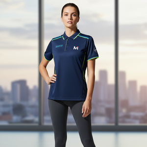 Camiseta Polo Táctica para Hombre, Estilo Polo, Transpirable, de Secado Rápido, para Trabajo al Aire Libre, con Bolsillos para Bolígrafos - Product Image 6