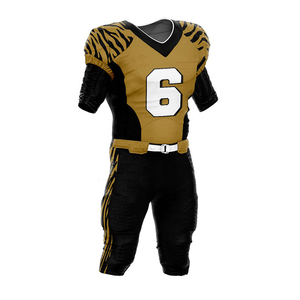 Uniforme de Fútbol Americano Personalizable para Hombre, 100% Poliéster, Impresión Digital, Mangas Cortas, Talla Grande, Corte Atlético de Verano - Product Image 2