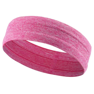 Custom Thin Wide Running Tennis <b>Headband</b> Yoga Fitness Polyester Nylon <b>Sport</b> Hairband Elastic Non-slip Dry Eco-friendly Sweatband - Product Image 4