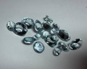 Aguamarina Natural, Corte Esmeralda Ovalado, Facetada, Tamaño Libre, Piedra Preciosa |   Piedra de Aguamarina Azul Suelta para Joyería y Venta al por Mayor - Product Image 2