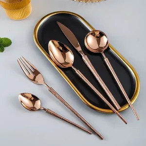 Juego de cubiertos de acero inoxidable elegante y asequible para uso diario en restaurantes, catering, cocinas y servicio. - Product Image 6