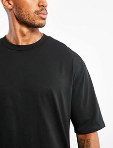 Camiseta de Manga Corta para Hombre, Estilo Urbano, de Lujo, Talla Grande, Tejido Orgánico Sostenible, Suave y Transpirable - Product Image 4