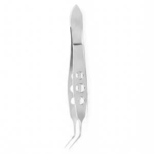 Pinzas Oftálmicas Utrata para Capsulorrhexis, Pinzas Microquirúrgicas de Precisión, Instrumento Quirúrgico de Punta Fina de Acero Inoxidable - Product Image 3