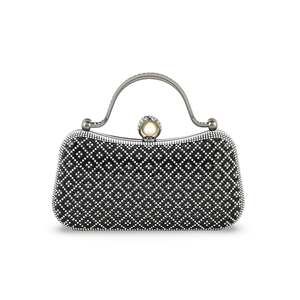 Pochette de mariée noire pour femme P24263 - Product Image 3