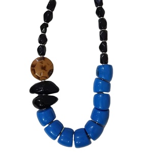 Collier en résine perlée de qualité supérieure, fait main, bijoux indiens tendance, unisexe, symbole chrétien, idéal pour les fêtes, promotion exclusive naturelle - Product Image 1