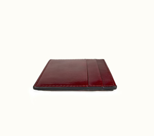 [Customised Logo] Genuine Cowhide Top Grain Leather Credit Card Holder for Men & Women Fashion Style Business & Travel Use - Product Image 3
