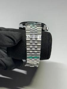 Nuevo Reloj de Lujo con Diamantes, Esfera Azul, Movimiento de Cuarzo, Completamente en Acero Inoxidable, para Uso Profesional, de Proveedor Indio - Product Image 2