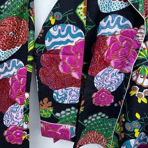 Bata Larga de Algodón 100% Suave con Estampado Animal Verde para Mujer, Cuello en V, Casual, para Verano y Otoño, con Botones - Product Image 4