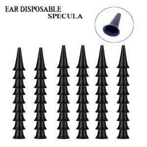 Spéculums auriculaires jetables, canules, équipement médical de diagnostic ORL, accessoires d'examen d'otoscope à usage unique, clinique, hôpital - Product Image 1