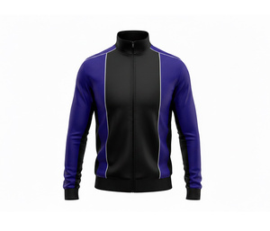 Chaqueta Deportiva Sublimada con Cierre Completo y Estampado Personalizado, Ropa Deportiva para Correr y Hacer Ejercicio, Cálida, Transpirable y de Secado Rápido |   Tallas Hombre Mujer Juvenil - Product Image 5