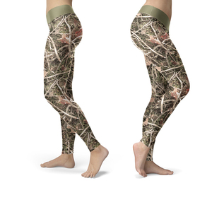 High Waist Full Length Leggings Solid Pattern Breathable UV Protection Stretch Knitted Spandex/Polyester Sport Style All Seasons - Product Image 1