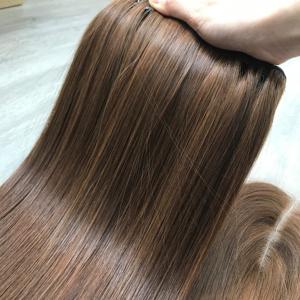 SDD Hot Color 100% Extensions de cheveux humains vietnamiens crus alignés sur les cuticules LINU Hair Wholesale - Product Image 4
