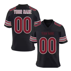 เสื้อรักบี้คอวีผู้ชายแบบสั่งทำพร้อมโลโก้ เสื้อผ้ากีฬารักบี้แขนสั้นสวมใส่สบาย ระบายอากาศได้ดี เหมาะสำหรับทีมรักบี้ - Product Image 5