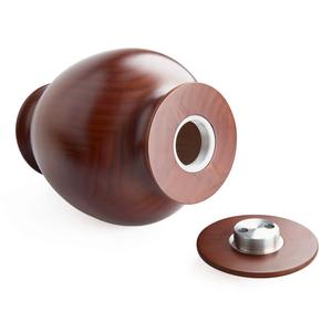 Wooden Vase Urn for Human Ashes Elegant Adult Cremation Urn for Men & Women <b>Memorial</b> <b>Keepsake</b> - Product Image 6