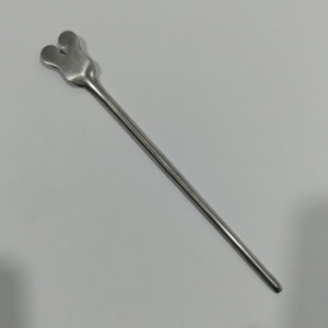 Sonde papillon rainurée en acier inoxydable de haute qualité pour l'exploration des plaies et la guidée de tissus en chirurgie - Product Image 4
