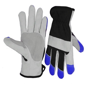 Premium Quality Reinforced Goat Gain Leather <b>Driver</b> <b>Gloves</b> Heat Resistance Breathable Hand Arm Protection Safe Motorcycle - Product Image 6