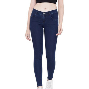Venta al por Mayor de Pantalones Vaqueros Casuales de Invierno para Mujer a Precio Económico, Transpirables, de Secado Rápido, 100% Algodón, en Oferta en Línea - Product Image 1