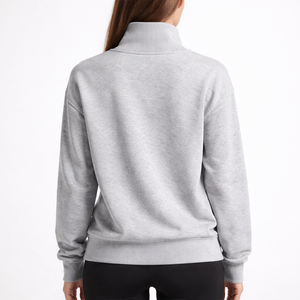 Suéter con Cierre Personalizado al por Mayor para Mujer - Fabricante OEM y Proveedor Directo de Fábrica - Product Image 2