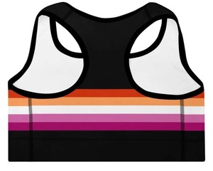 Pakistan Made Simple Front Logo Sports Bra Plus Size Breathable <b>Women's</b> Yoga Gym Sports Bras - Product Image 6
