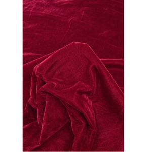 Tissu de velours brodé de luxe de qualité supérieure pour robes de mariée, lehenga de mariée et robes de soirée, disponible à la vente - Product Image 1