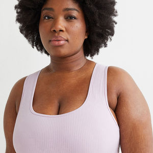 Soutien-gorge de sport léger, respirant et écologique de haute qualité pour femme, vêtement de fitness, personnalisable OEM, en Spandex/Polyester, pour la course à pied - Product Image 2