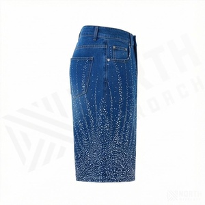 Premium Quality Stylish Denim <b>Short</b> For Men 2025 Customized Design <b>Shorts</b> New 100% Cotton Breathable <b>Shorts</b> Best New - Product Image 3