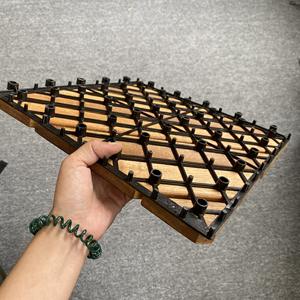 Baldosas de Madera de Acacia para Terraza, Encajables, Impermeables, para Jardín y Patio - Product Image 3