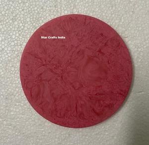 แผ่นรองแก้วเรซิ่นรักษ์โลก ดีไซน์ใหม่ ขนาด 4x4 นิ้ว รูปทรงสี่เหลี่ยม สำหรับโต๊ะทำงาน โต๊ะอาหาร ใช้ในบ้าน ตกแต่งสไตล์โมเดิร์น - Product Image 6