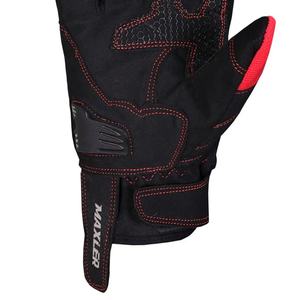 Deportes al aire libre dedo completo motocicleta Motocross guantes Unisex alta calidad piel de oveja fibra de carbono transpirable pantalla táctil - Product Image 5