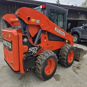 อะไหล่หลักของรถตักล้อยาง Kubota SSV75 ได้แก่ กระบอกไฮดรอลิก PLC เครื่องยนต์ แบริ่ง ปั๊ม เกียร์ มอเตอร์ - มือสองราคาถูก - Product Image 1