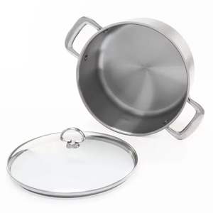 Cazuela de Servir de Lujo Chapada en Oro con Tapa, Tazón de Metal para Servir Alimentos para Hotel, Restaurante, Buffet, Vajilla - Product Image 6